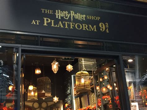 the harry potter shop at platform